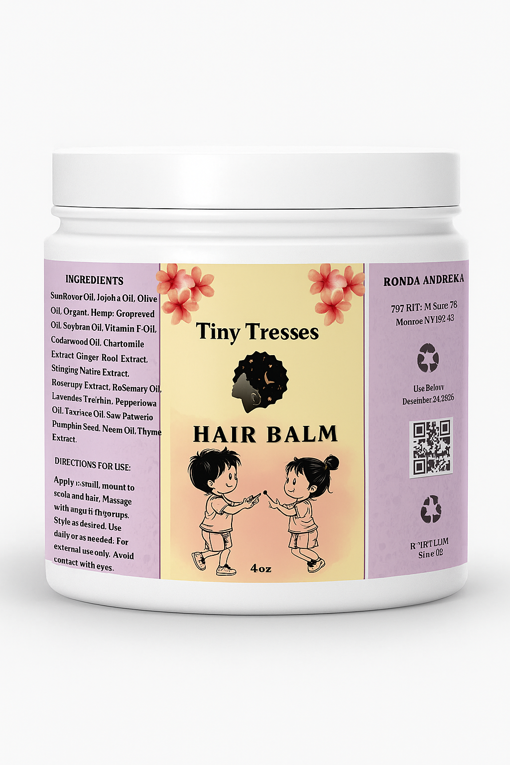 Tiny Tresses Hair Balm