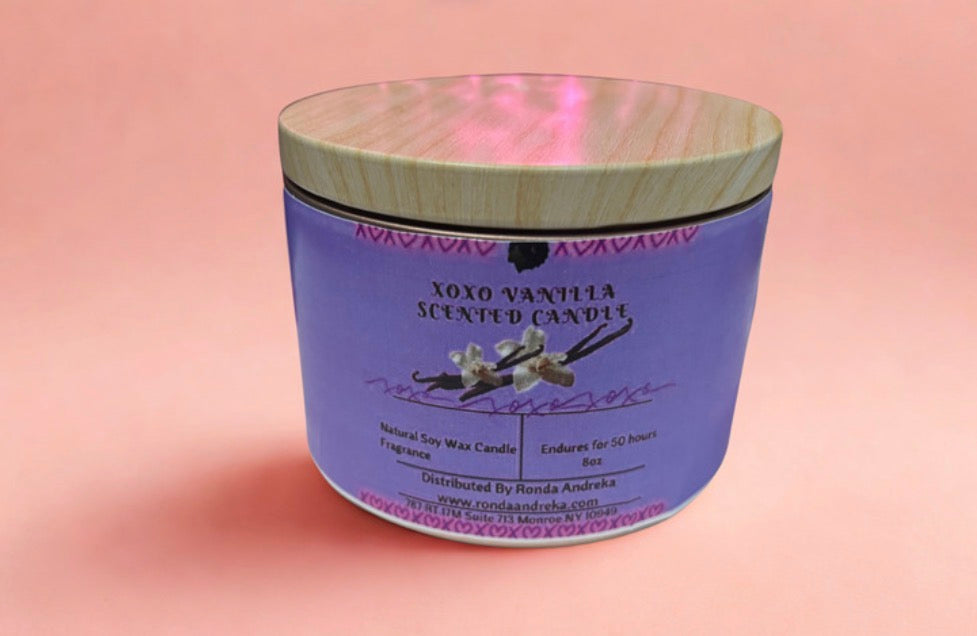 Xoxo Vanilla Scented Candles