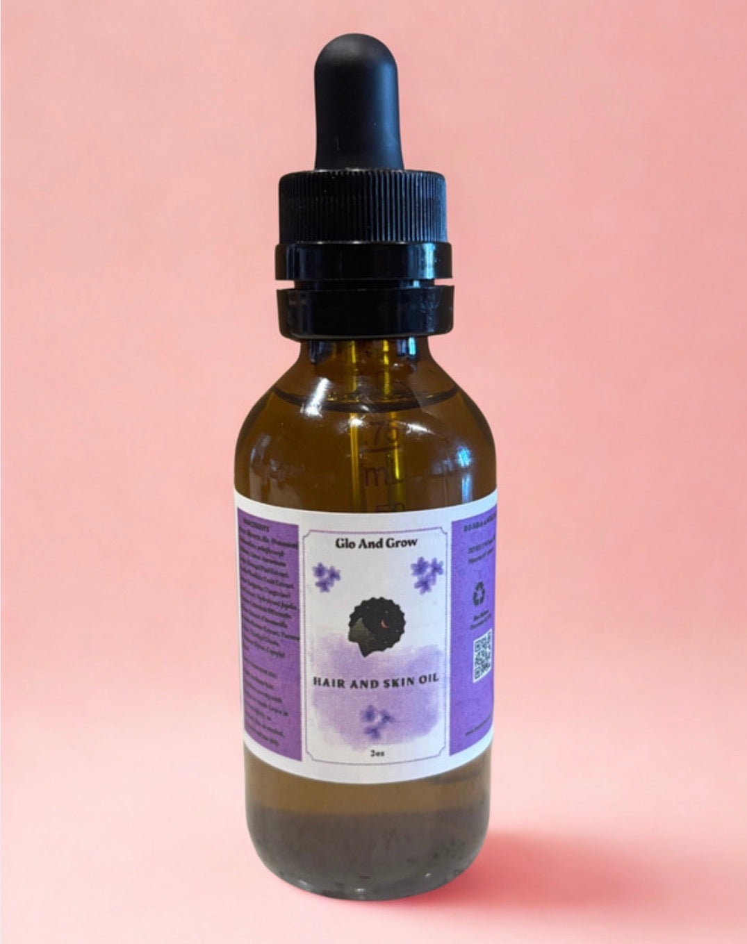Glo And Gro Skin And Hair Serum 1oz