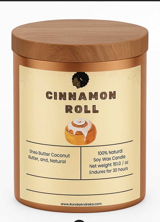 Cinnamon Roll Candle