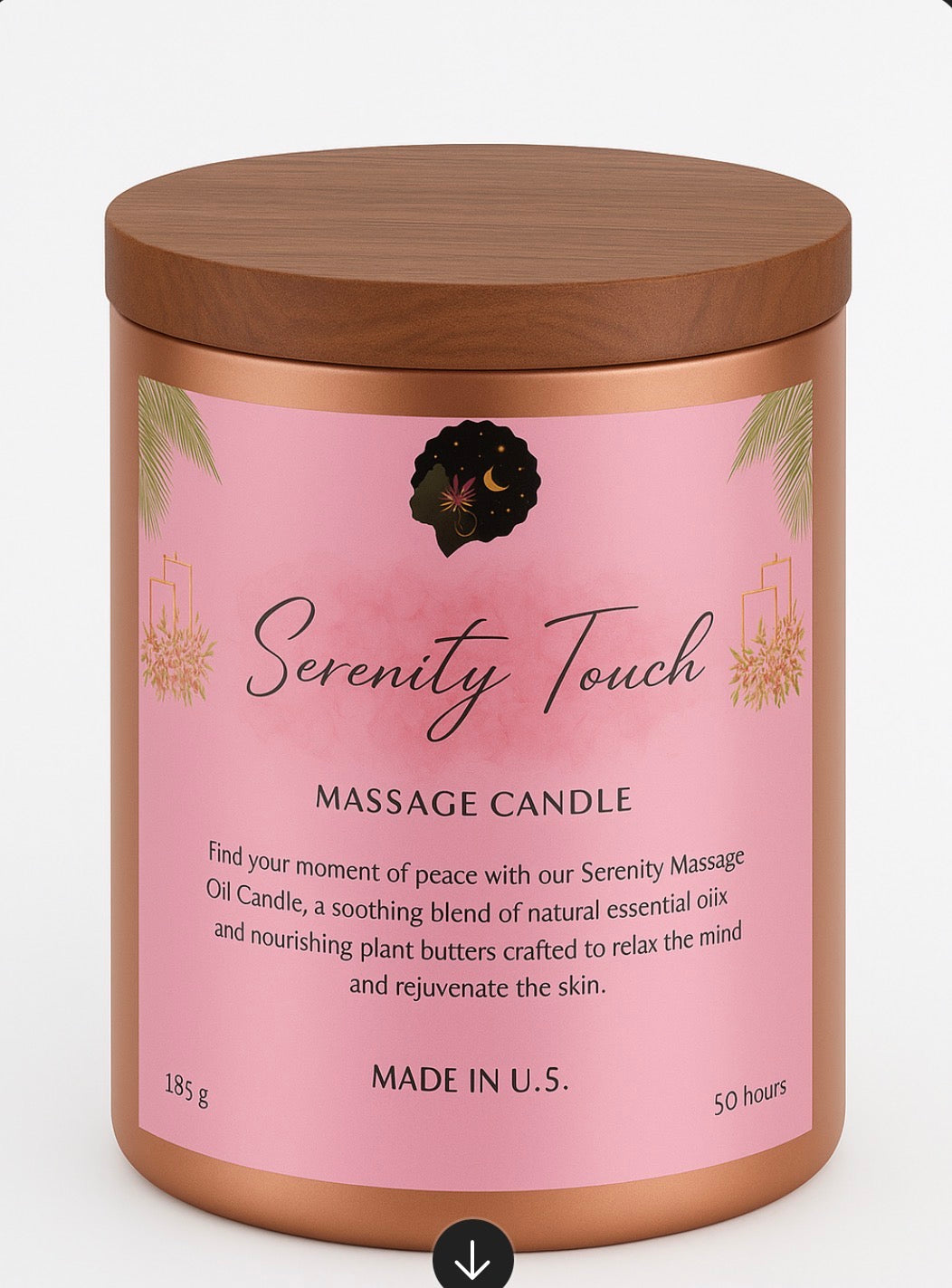 Serenity Touch Massage Candle
