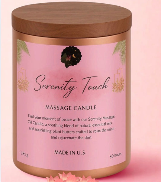Serenity Touch Massage Candle