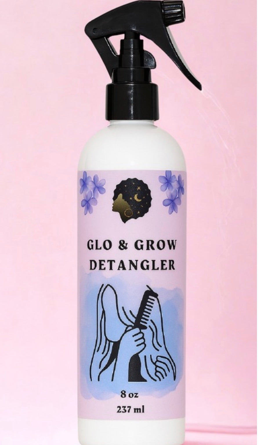 Glo And Grow Detangling Hair Mist